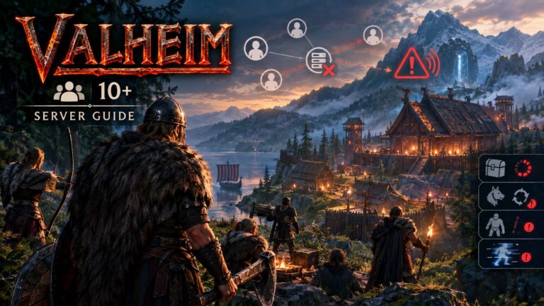 2026 Valheim 10+ Player Server Guide: How to Fix Desync and Lag