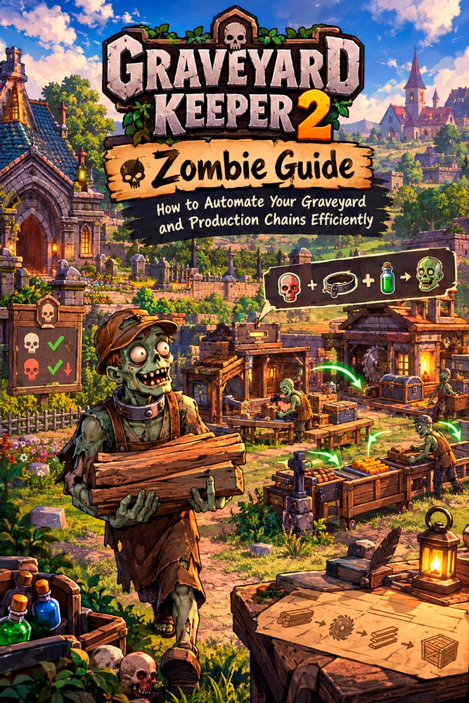 Graveyard Keeper 2 Zombie Guide: How to Automate Your Graveyard and Production Chains Efficiently
