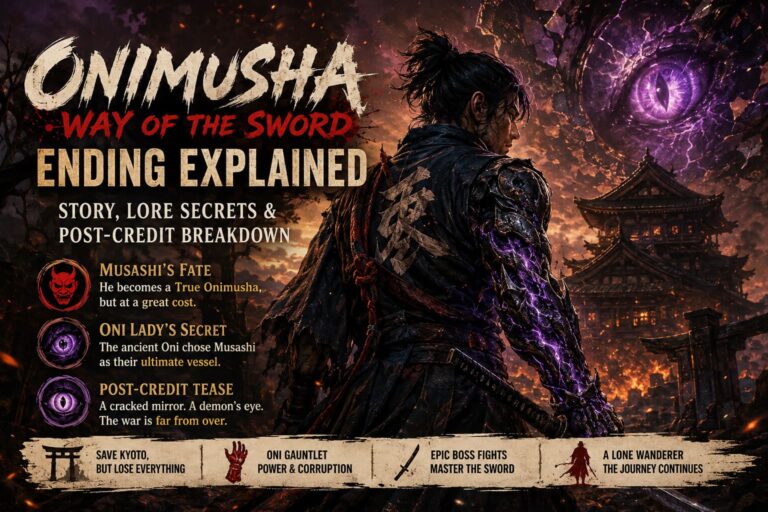 Onimusha Way of the Sword Ending Explained: Full Story, Lore Secrets, and Post-Credit Breakdown