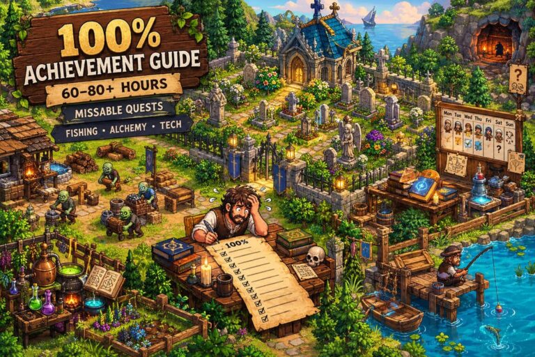 Graveyard Keeper Achievements Guide: Ultimate 100% Completion Strategy