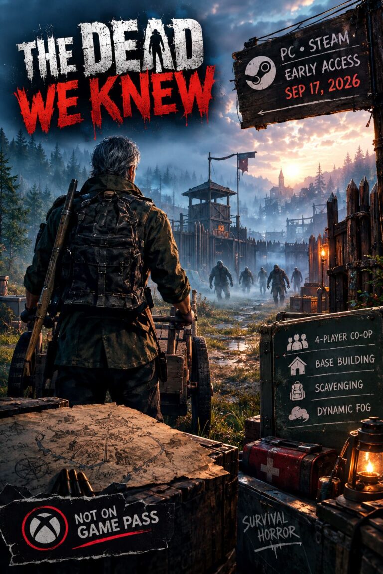 Is The Dead We Knew On Game Pass? Launch Platforms and Early Access Details