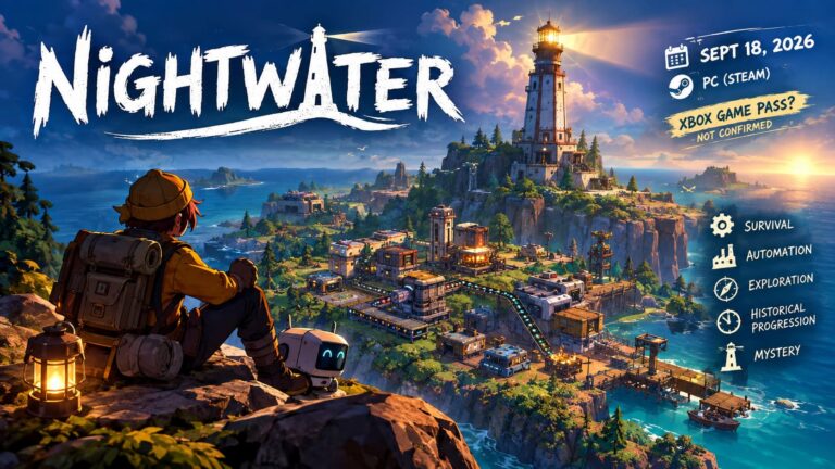 Nightwater Game Xbox Game Pass Entry: Release Date, Studio Ashty Insights, and Rumors