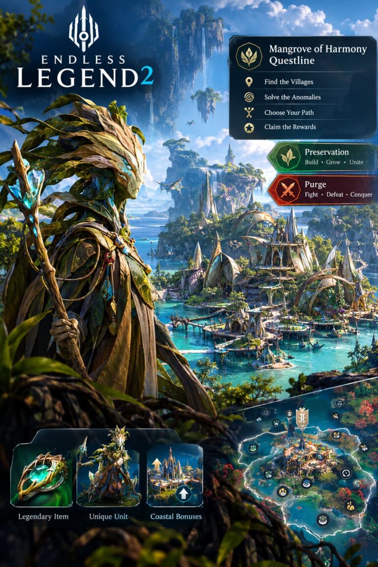 Endless Legend 2 Mangrove of Harmony Questline Guide: How to Complete the Minor Faction Story in Amplitude’s 4X Strategy Game