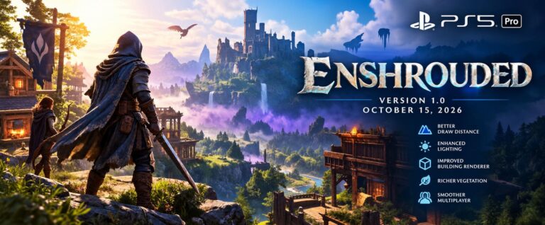 Enshrouded PS5 Pro Enhancements & Features: Version 1.0 Performance Analysis