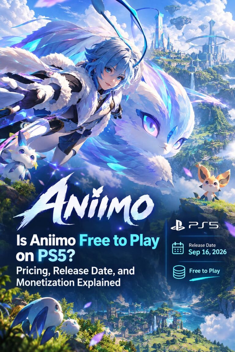 Is Aniimo Free to Play on PS5? Pricing, Release Date, and Monetization Explained