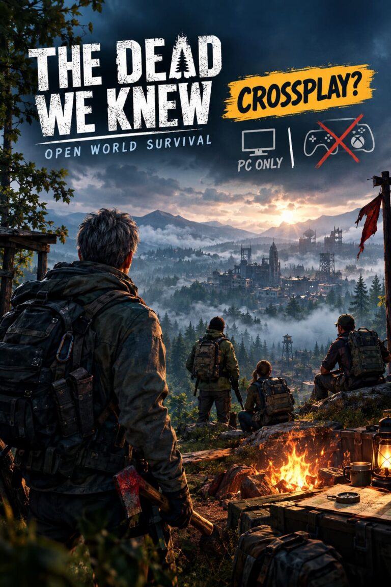 The Dead We Knew Crossplay Support: Is MAY19 STUDIO’s Survival Game Cross-Platform?
