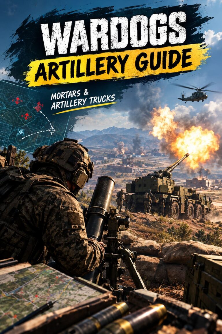 WARDOGS Artillery Guide: How to Master Mortars and Artillery Trucks