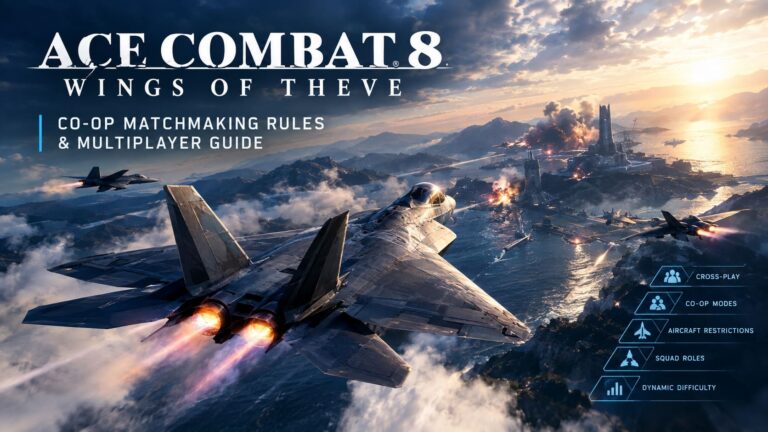 Ace Combat 8 Wings of Theve Co-Op Matchmaking Rules & Multiplayer Guide