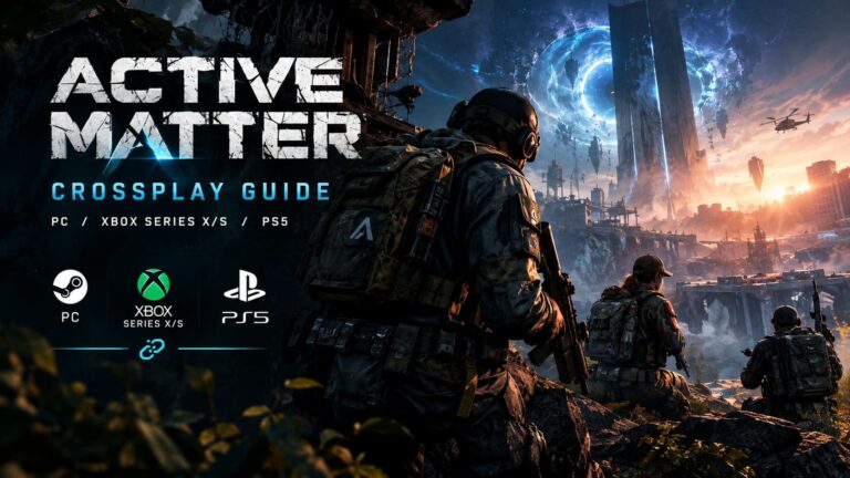 Active Matter Crossplay Guide: PC, Xbox Series X/S, and PS5 Multiplayer Details