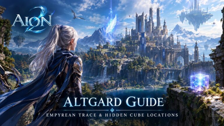 Aion 2 Altgard Guide: All Empyrean Trace & Hidden Cube Locations