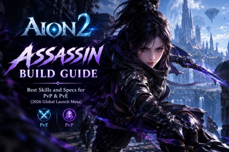 Aion 2 Assassin Build Guide: Best Skills and Specs for PvP & PvE (2026 Global Launch Meta)