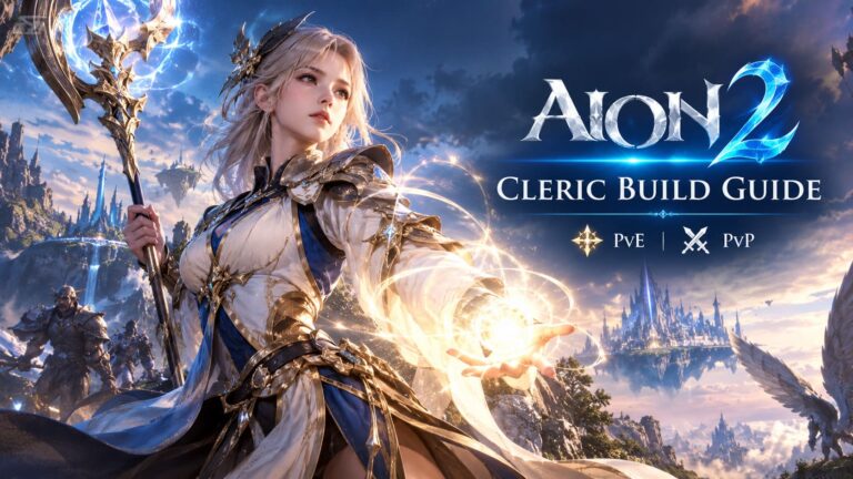 Aion 2 Cleric Build Guide: Best PvP and PvE Skills, Stigmas, and Skill Boost Priorities (2026)