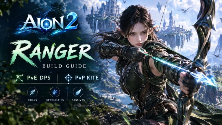 Aion 2 Ranger Build Guide: Best PvE DPS and PvP Kite Skill Boosts, Specialties, and Passives