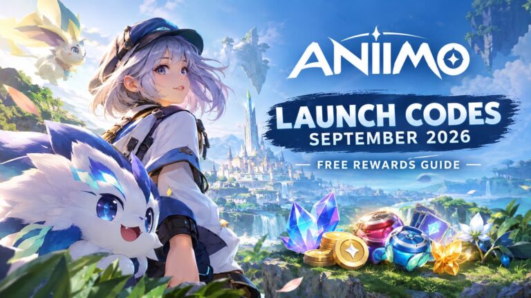 Aniimo Active Launch Codes September 2026: List And Free Rewards Guide