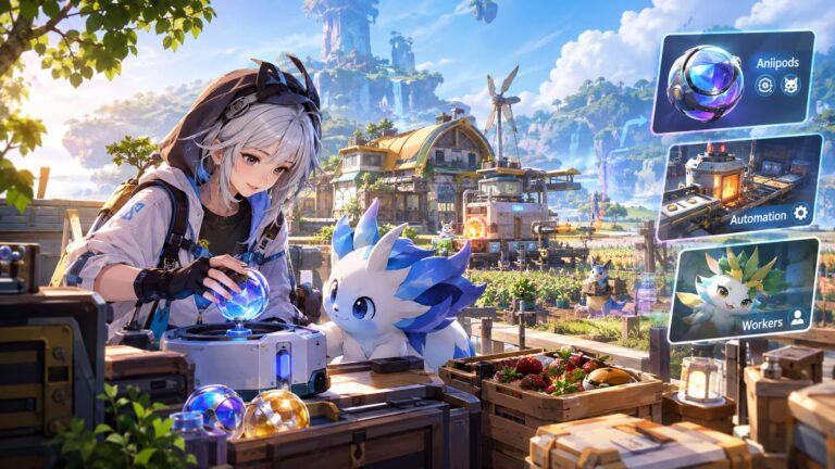 Aniimo Crafting and Homeland Guide: How to Craft Aniipods and Automate Your Base