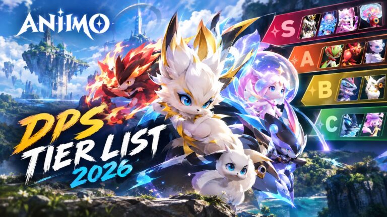 Aniimo DPS Tier List 2026: Best Damage Dealers Ranked For Launch