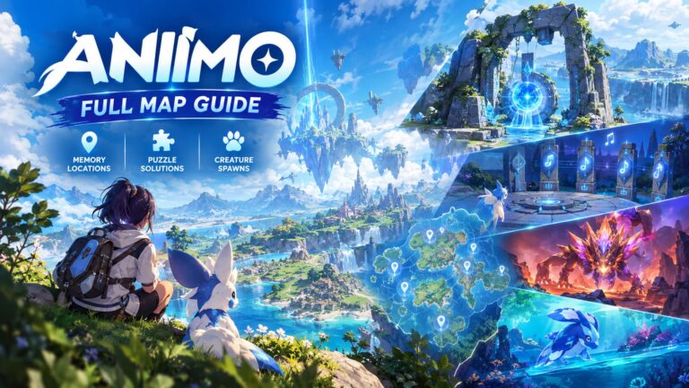 Aniimo Full Map Guide: All Morphling’s Memory Locations, Puzzle Solutions, and Creature Encounter Spawns (2026)