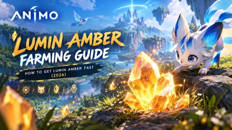 Aniimo Lumin Amber Farming Guide: How to Get Lumin Amber Fast (2026)