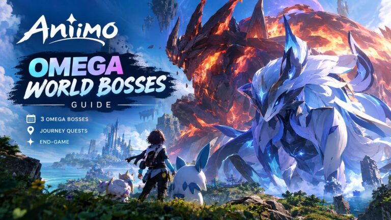 Aniimo Omega World Bosses Guide: How to Unlock Every End-Game Boss (2026)