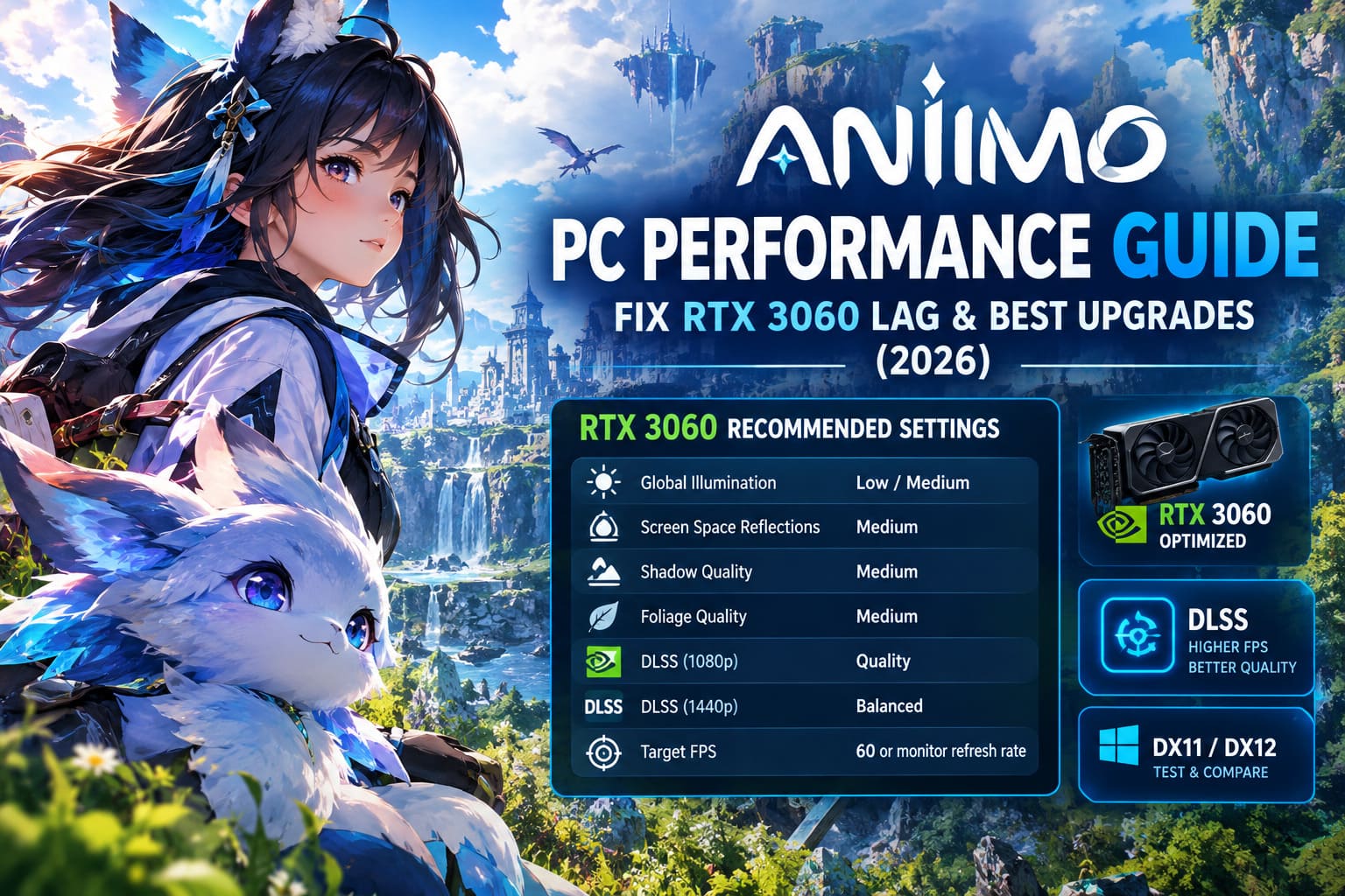 Aniimo PC Performance Guide: How to Fix RTX 3060 Lag and Best Upgrades ...