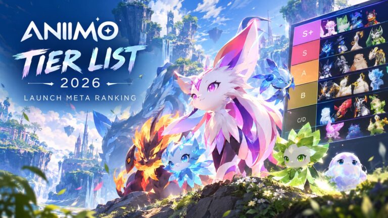 Aniimo Tier List 2026: Launch Meta Ranking (Best Aniimo Ranked)