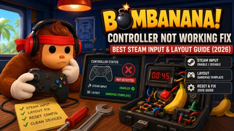 BOMBANANA Controller Not Working Fix: Best Steam Input and Layout Guide (2026)