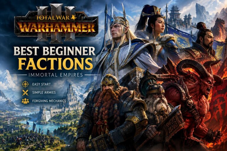 Best Beginner Factions in Total War: Warhammer 3 Immortal Empires (2026 Guide)