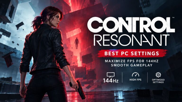 Control Resonant Best PC Settings: Maximize FPS for 144Hz Smooth Gameplay