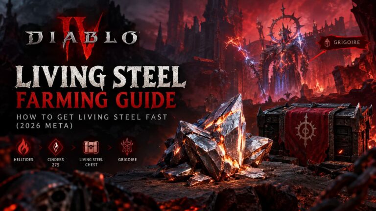 Diablo 4 Living Steel Farming Guide: How to Get Living Steel Fast (2026 Meta)