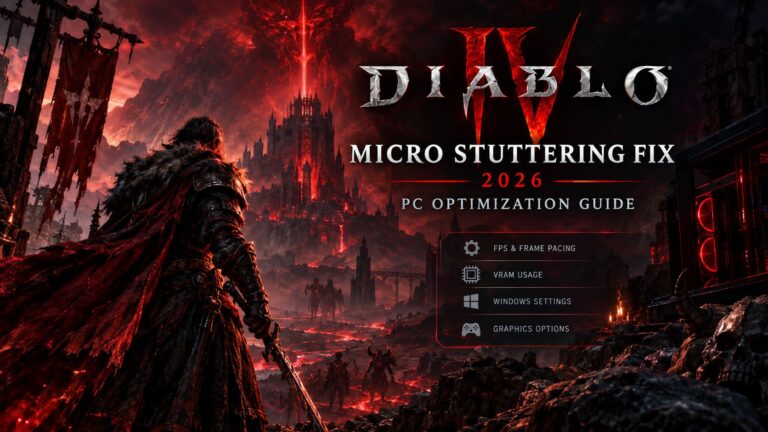 Diablo 4 Micro Stuttering Fix 2026: PC Optimization Guide