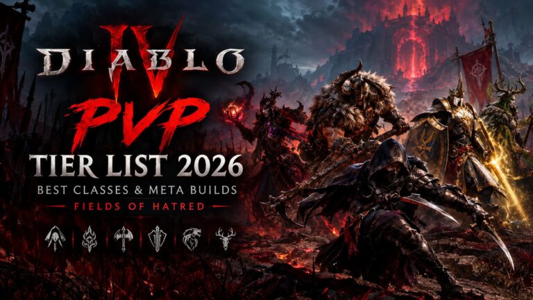 Diablo 4 PvP Tier List 2026: Best Classes and Meta Builds for Fields of Hatred
