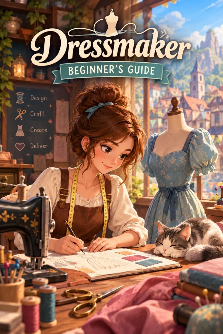 Dressmaker Game Beginner’s Guide: Essential Tips, Tricks, and Crafting Strategies