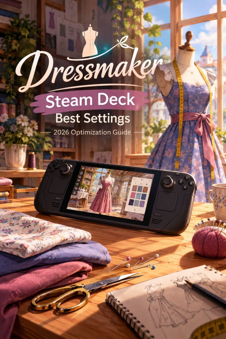 Dressmaker Steam Deck Best Settings: 2026 Optimization Guide