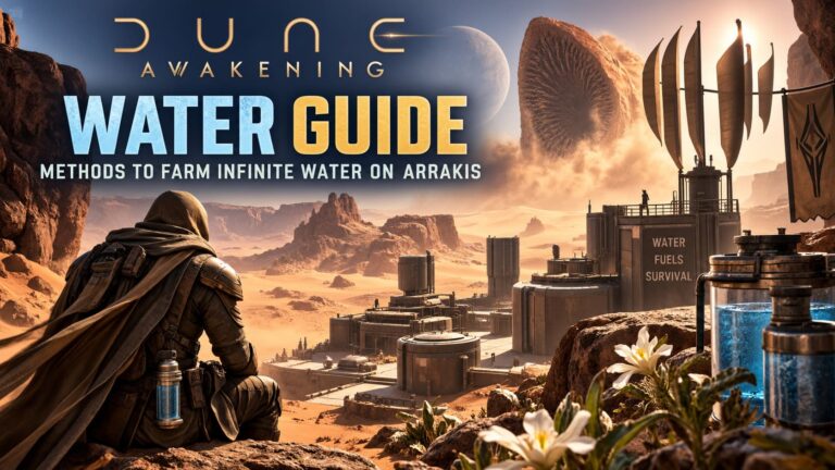 Dune Awakening Water Guide: Methods to Farm Infinite Water on Arrakis