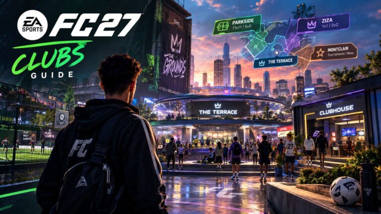 EA SPORTS FC 27 Clubs Guide: How to Join and Play in The Grounds