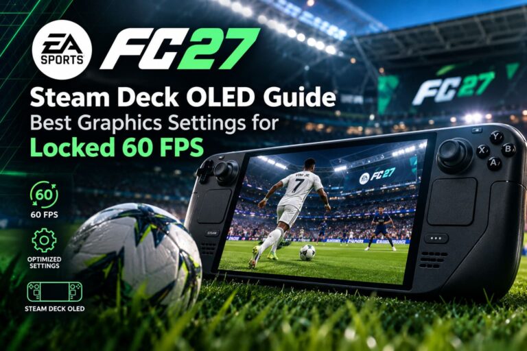 EA Sports FC 27 Steam Deck OLED Guide: Best Graphics Settings for Locked 60 FPS