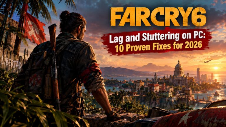 Far Cry 6 Lag and Stuttering on PC: 10 Proven Fixes for 2026