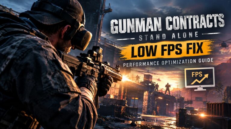 Gunman Contracts Stand Alone Low FPS Fix: Performance Optimization Guide