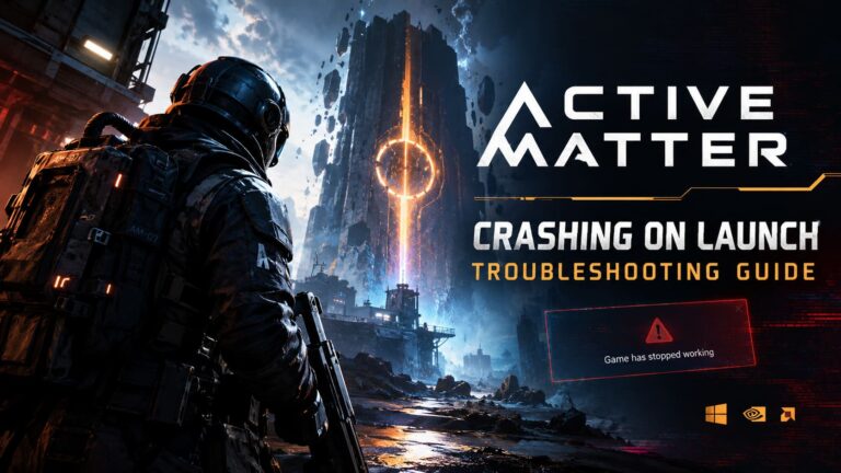 How to Fix Active Matter Crashing on Launch: 2026 Troubleshooting Guide