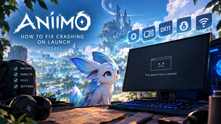 How to Fix Aniimo Crashing on Launch: Step-by-Step Troubleshooting Guide (2026)