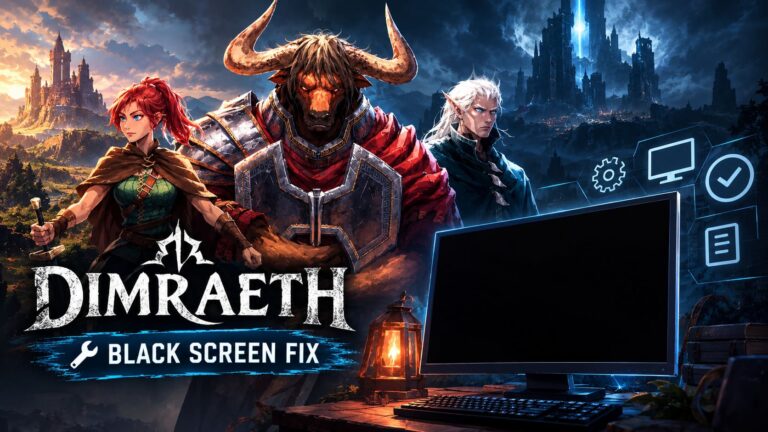 How to Fix Dimraeth Black Screen on Startup: Complete Troubleshooting Guide