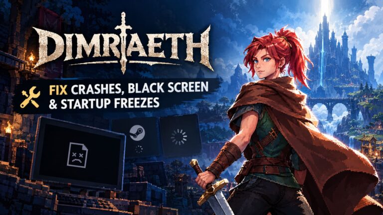 How to Fix Dimraeth Crashing on Launch, Black Screen, and Startup Freezes