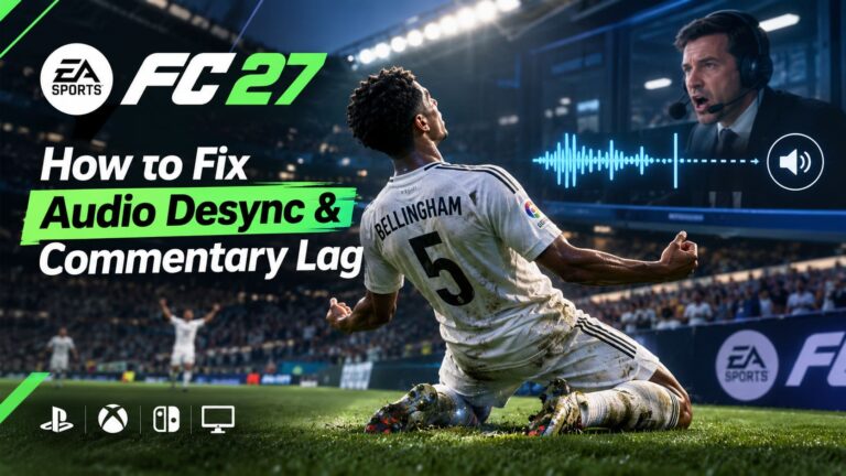 How to Fix EA SPORTS FC 27 Audio Desync & Commentary Lag