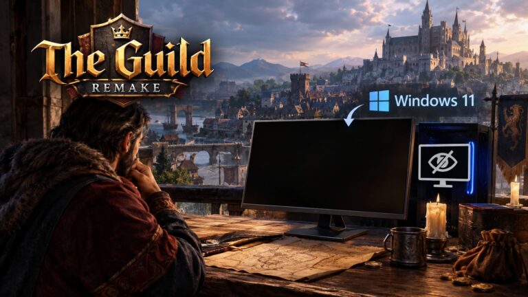How to Fix The Guild 1 Remake Black Screen on Startup in Windows 11
