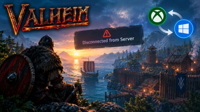 How to Fix Valheim Crossplay Disconnected from Server Error (Xbox & PC Game Pass 2026 Guide)
