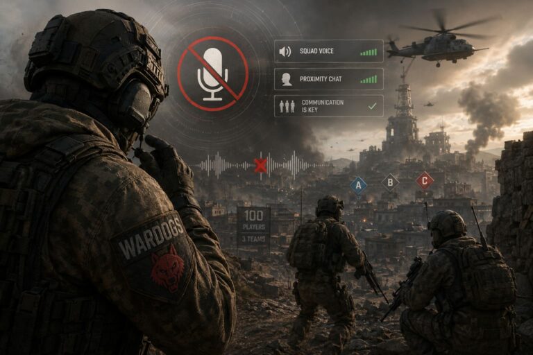 How to Fix WARDOGS Voice Chat Not Working: Proximity and Squad Mic Bug Solutions