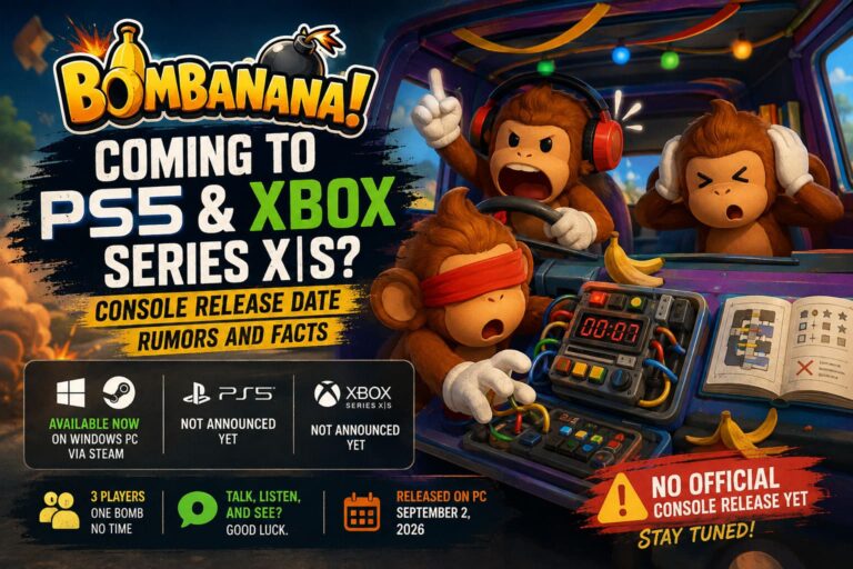 Is BOMBANANA Coming to PS5 and Xbox Series X/S? Console Release Date Rumors and Facts