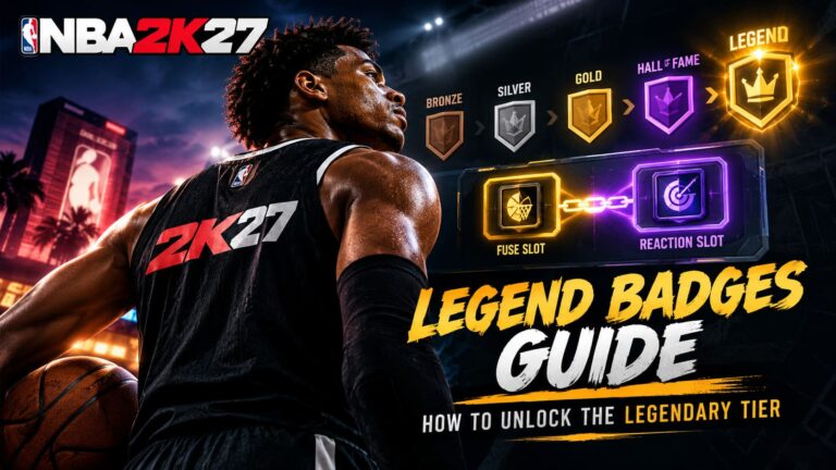 NBA 2K27 Legend Badges Guide: How to Unlock the Legendary Tier
