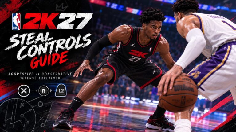 NBA 2K27 Steal Controls Guide: Aggressive vs Conservative Defense Explained