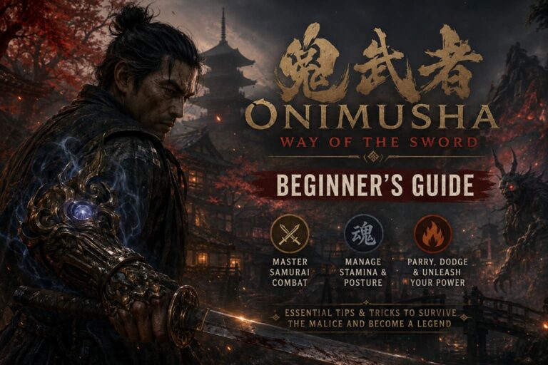 Onimusha: Way of the Sword Beginner’s Guide – Essential Tips and Tricks to Master Capcom’s Samurai Action RPG